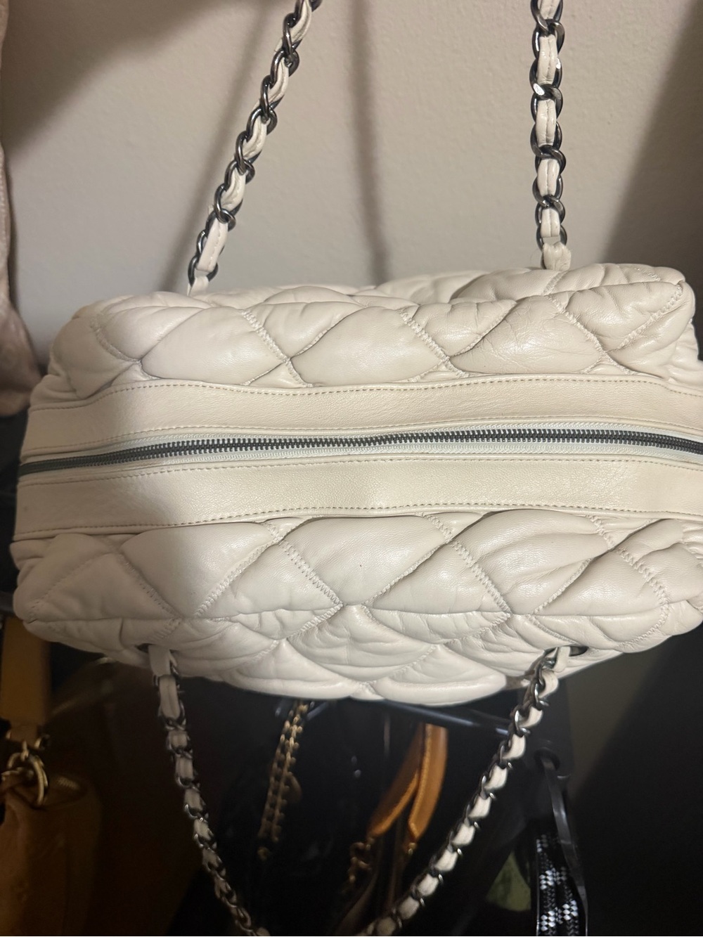 CC Bubble Bowler in cream color - Picture 6 of 9